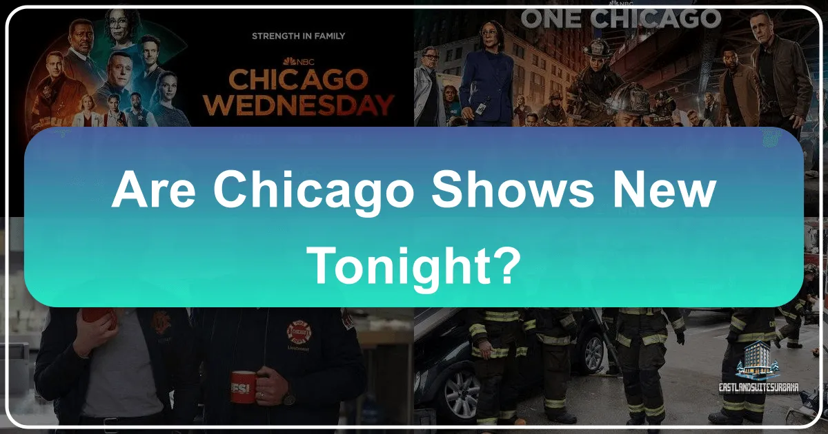 Are Chicago Shows New Tonight?