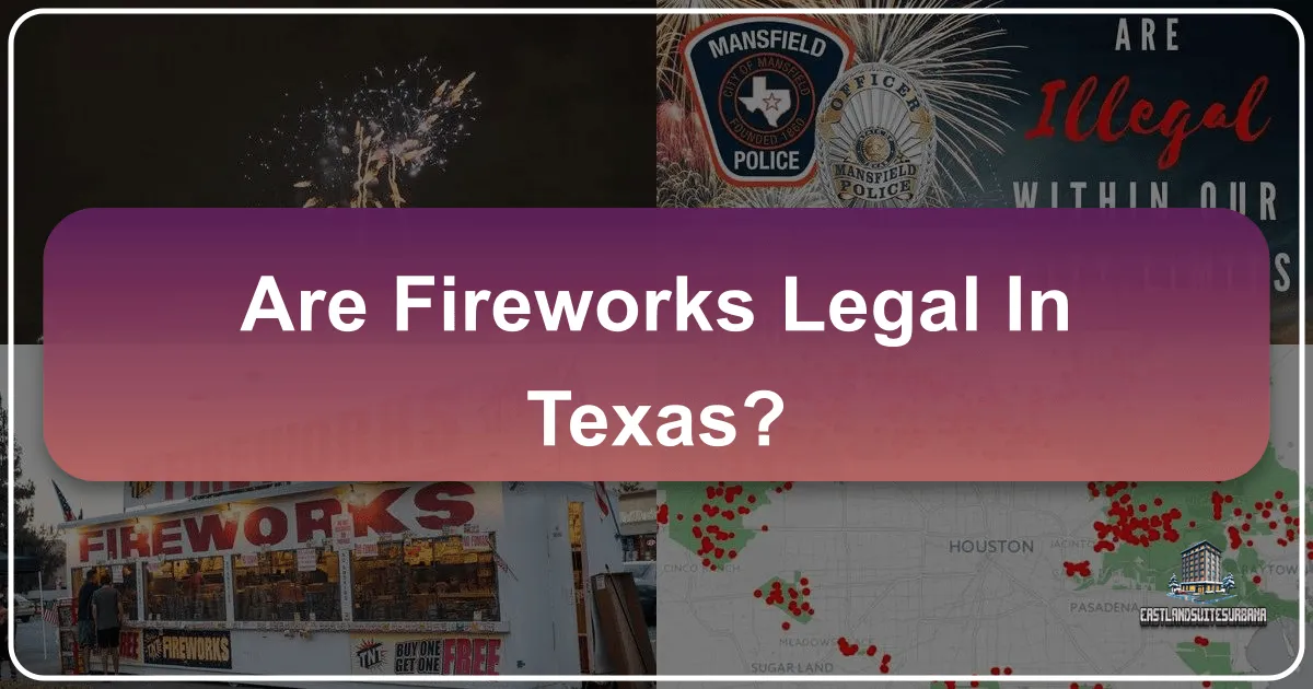 Are Fireworks Legal in Texas?