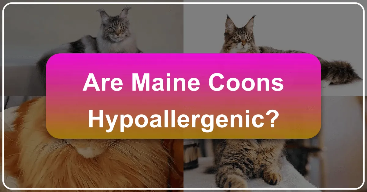 Are Maine Coons Hypoallergenic?