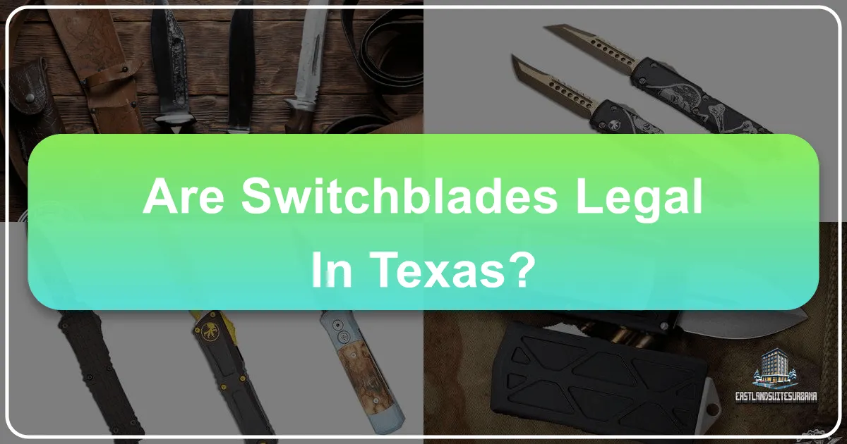 Are Switchblades Legal in Texas? Navigating Texas Laws for Travelers and Residents