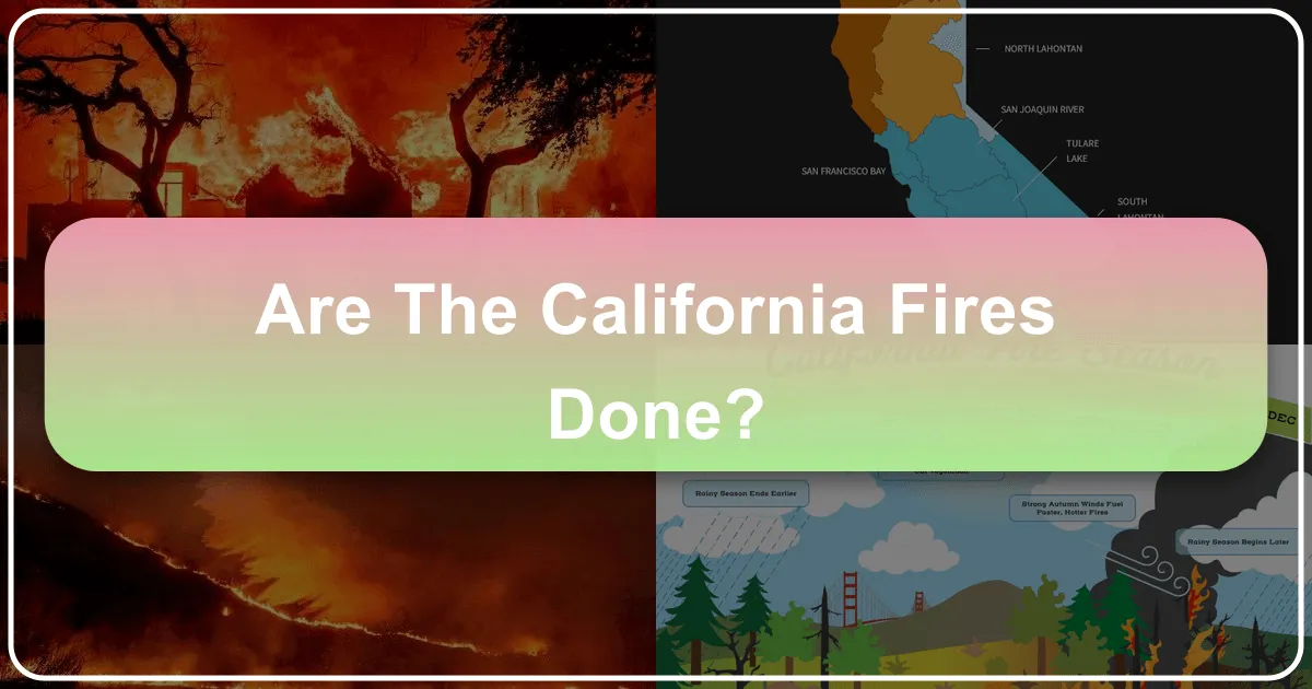 Are the California Fires Done?
