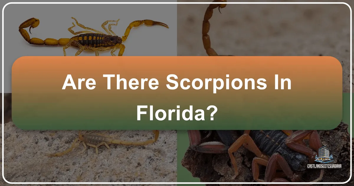 Are There Scorpions In Florida?