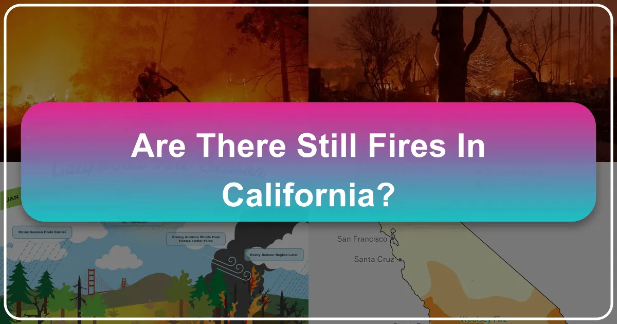 Are There Still Fires in California?