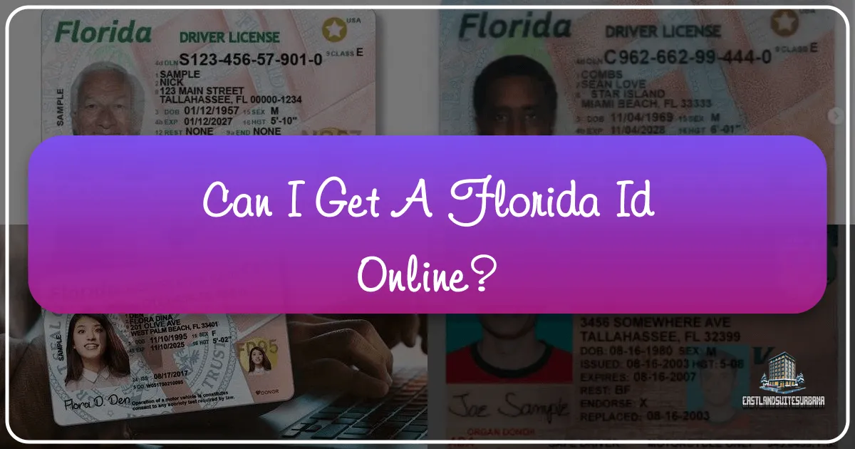 Can I Get A Florida ID Online?