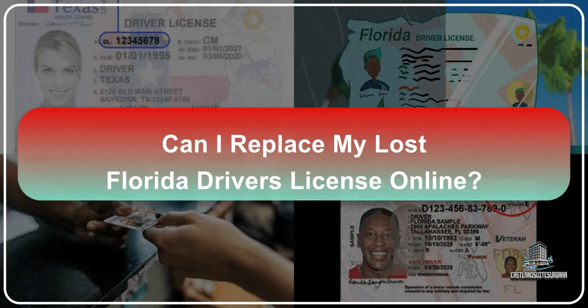 Can I Replace My Lost Florida Driver's License Online?