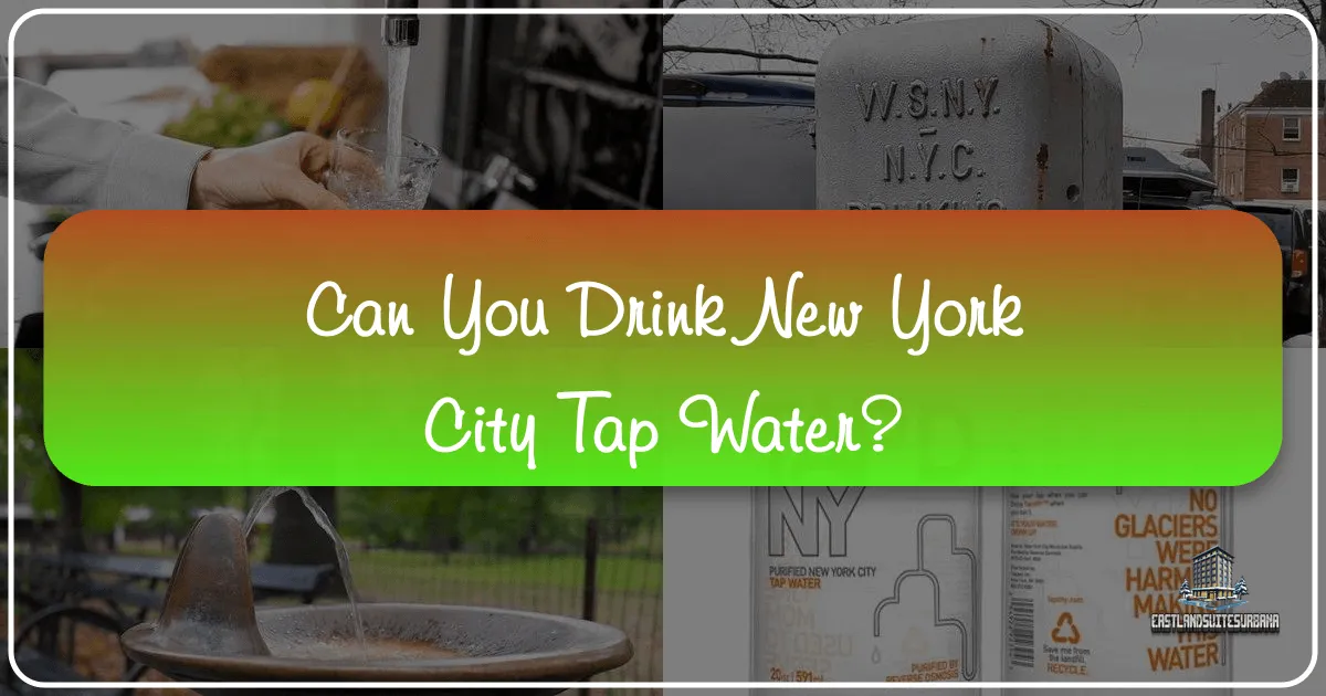 Can You Drink New York City Tap Water?