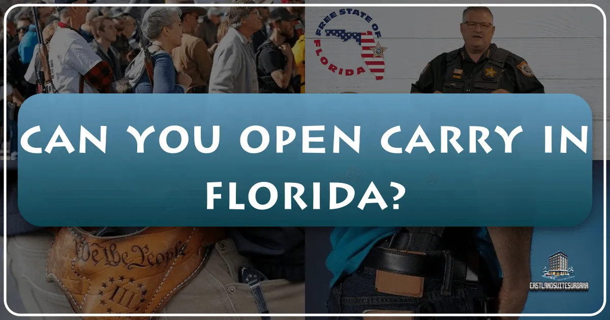 Can You Open Carry in Florida?