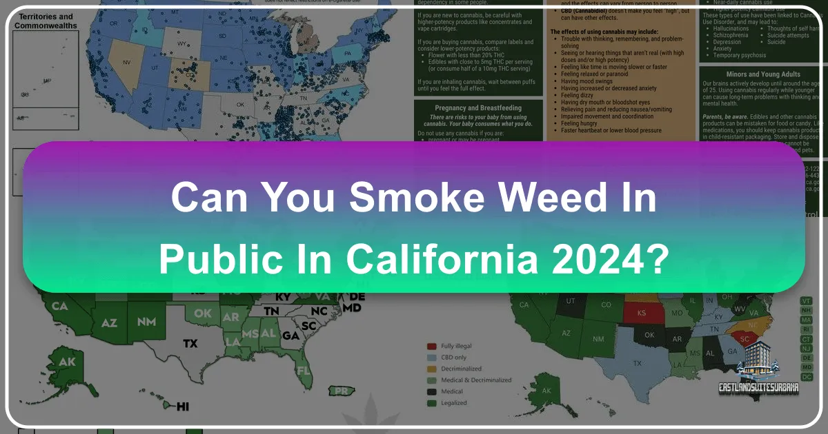Navigating Cannabis Consumption: Can You Smoke Weed in Public in California in 2024?