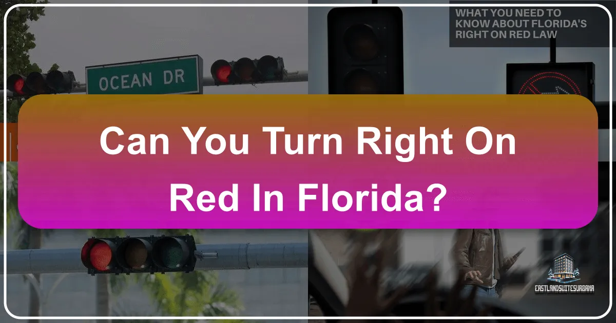 Can You Turn Right on Red in Florida?