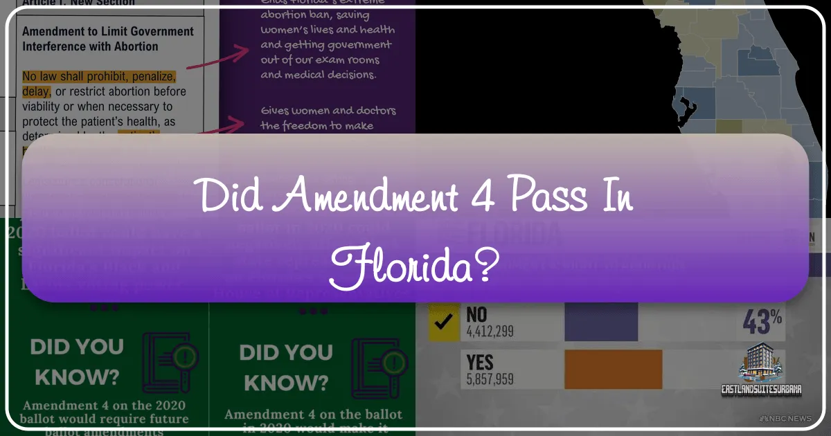 Did Amendment 4 Pass in Florida? Unpacking Its Potential Impact on Travel and Tourism