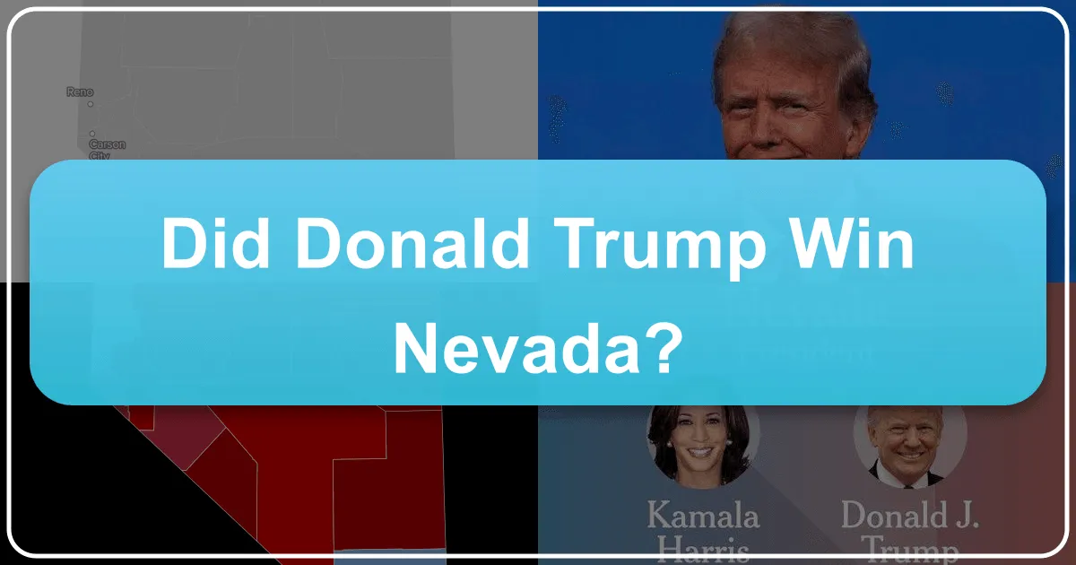 Did Trump Win Nevada?