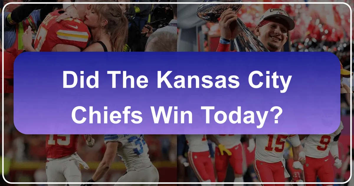 Did the Kansas City Chiefs Win Today? Unpacking the Game Day Experience and Its Travel Implications