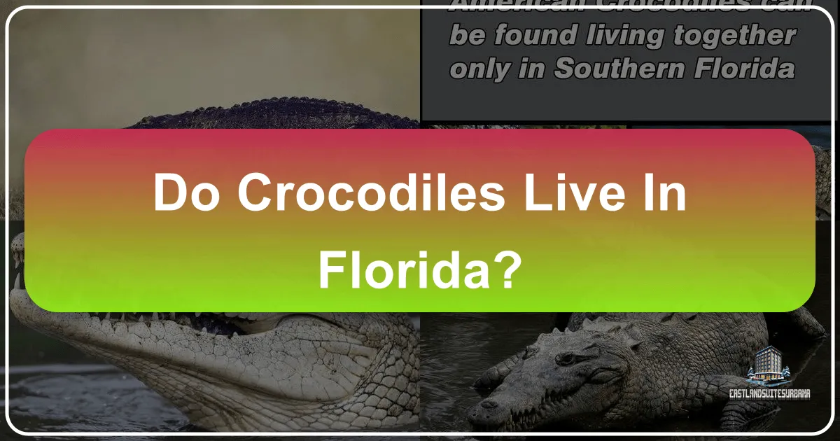 Do Crocodiles Live In Florida?