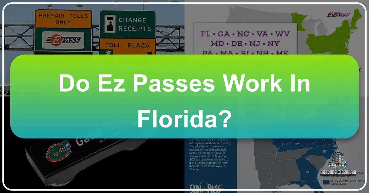 Navigating Florida's Toll Roads: Does Your EZ Pass Get You Through?