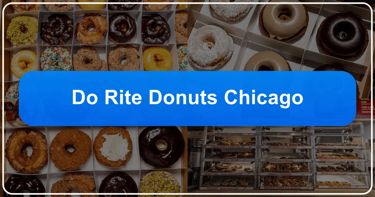 Do-Rite Donuts Chicago