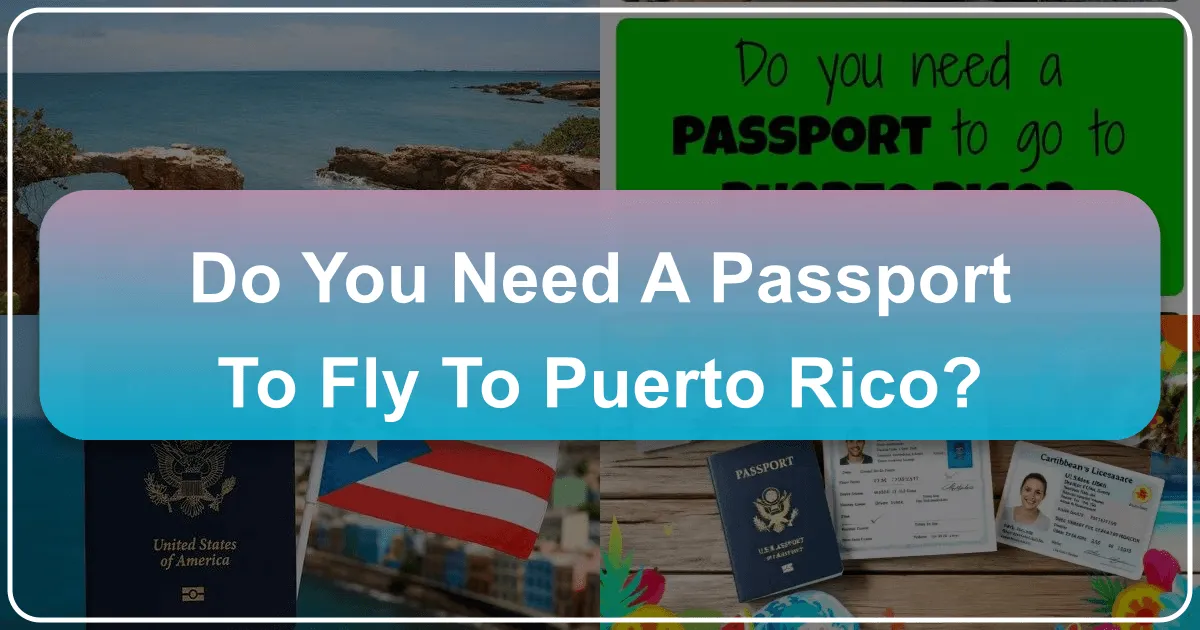 Do You Need a Passport to Fly to Puerto Rico?