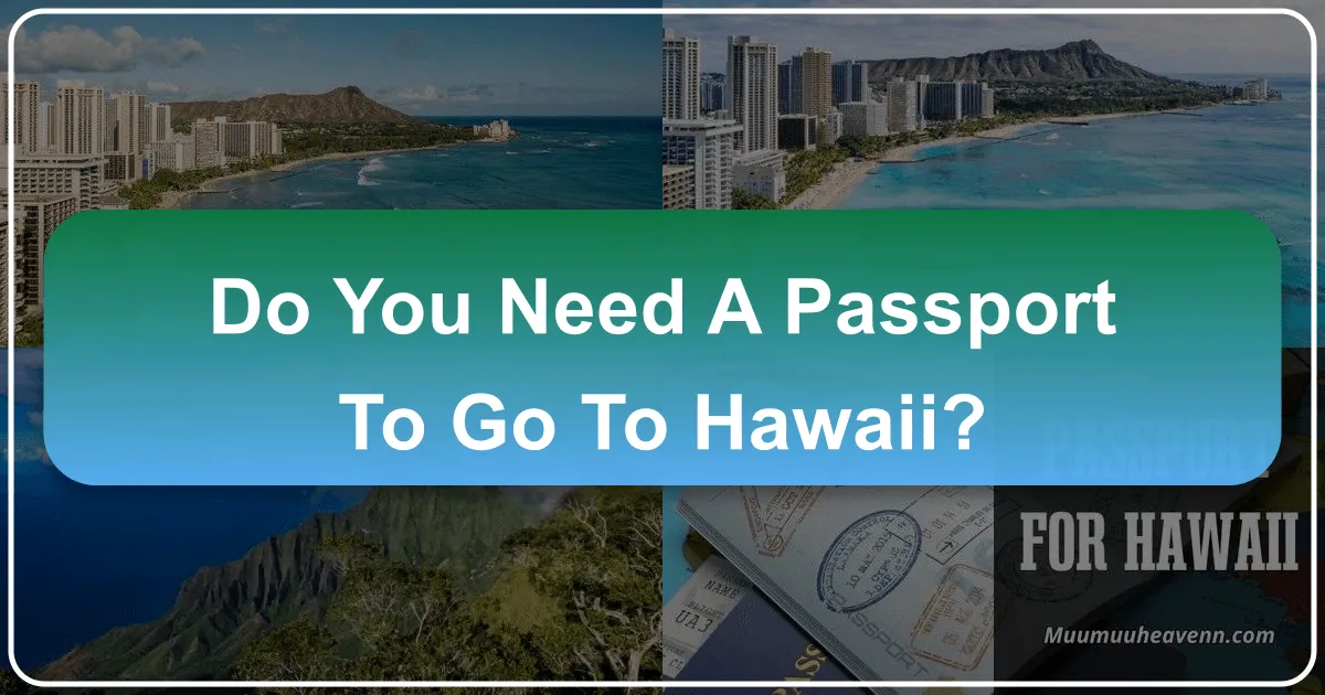 Do You Need a Passport to Go to Hawaii?
