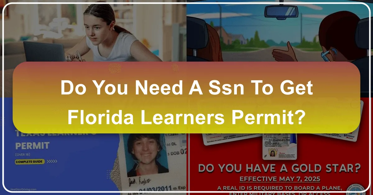 Do You Need a Social Security Number to Get a Florida Learner's Permit? Navigating Sunshine State Mobility for Residents and Visitors