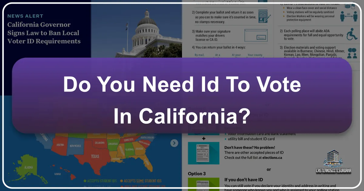 do you need id to vote in california