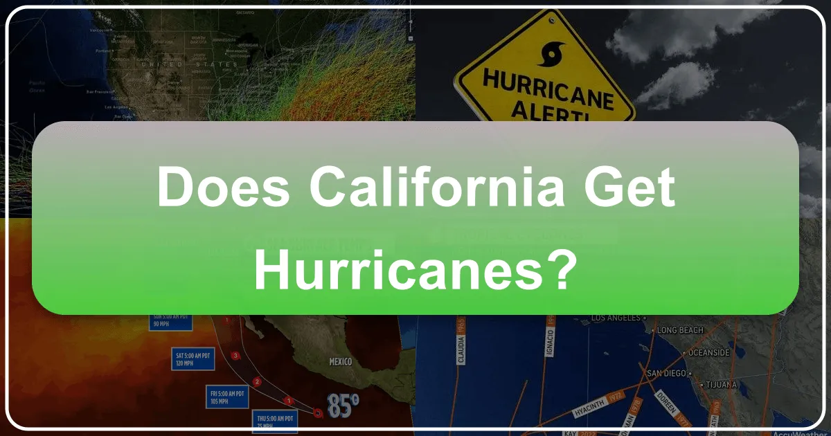 Does California Get Hurricanes?