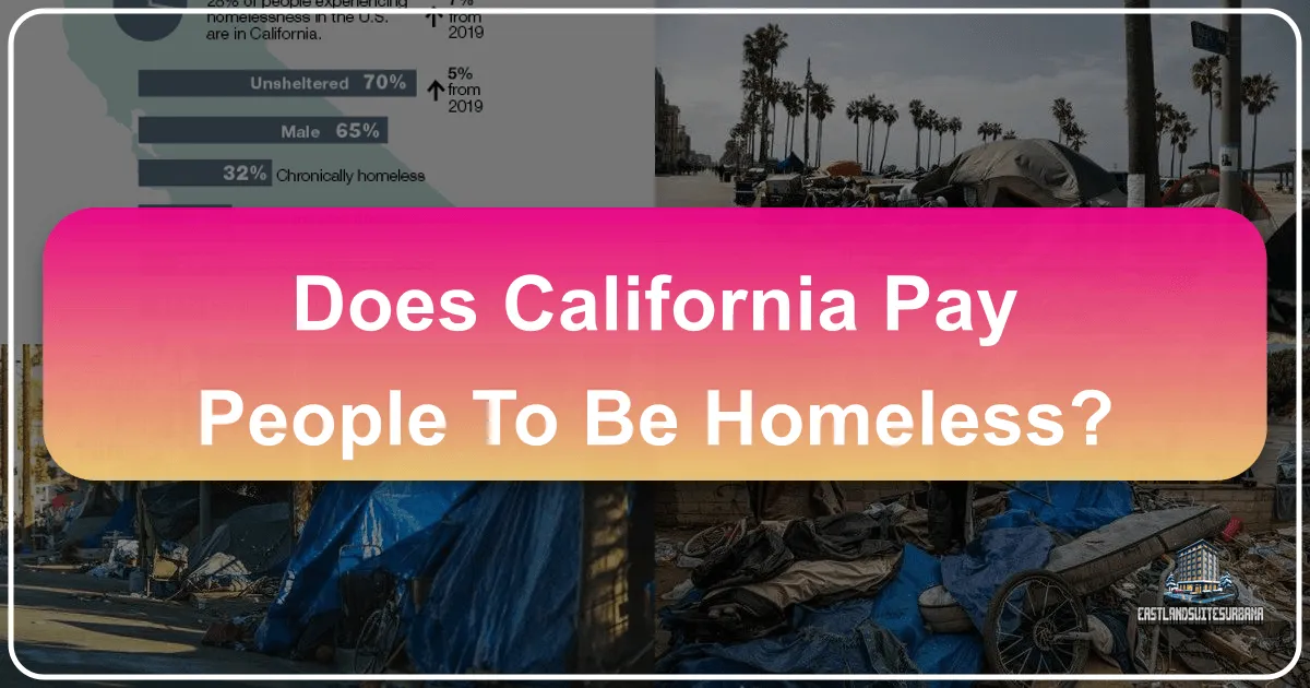 Does California Pay People To Be Homeless?