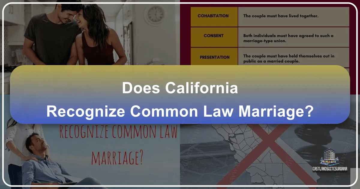Does California Recognize Common Law Marriage?