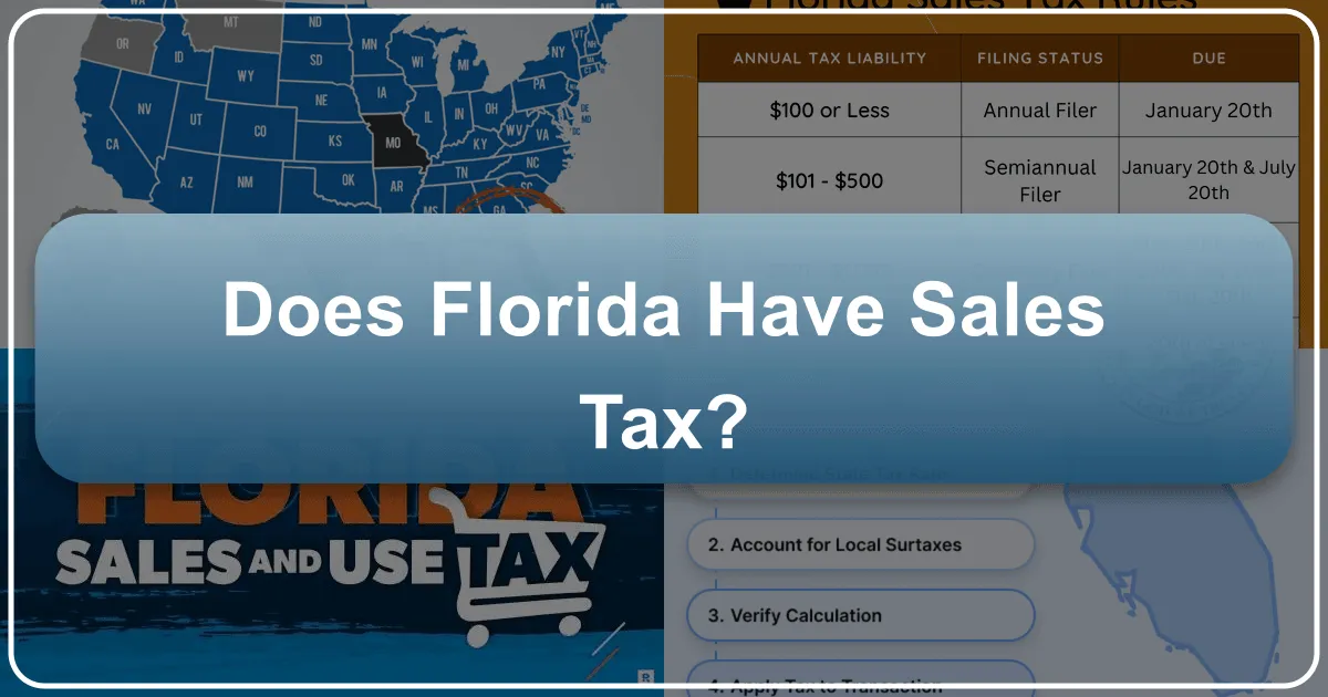 Does Florida Have Sales Tax?