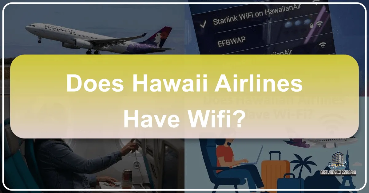Does Hawaii Airlines Have Wifi?