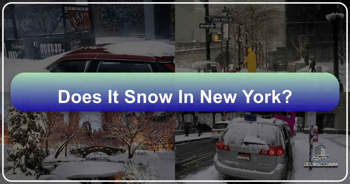 Does It Snow In New York?