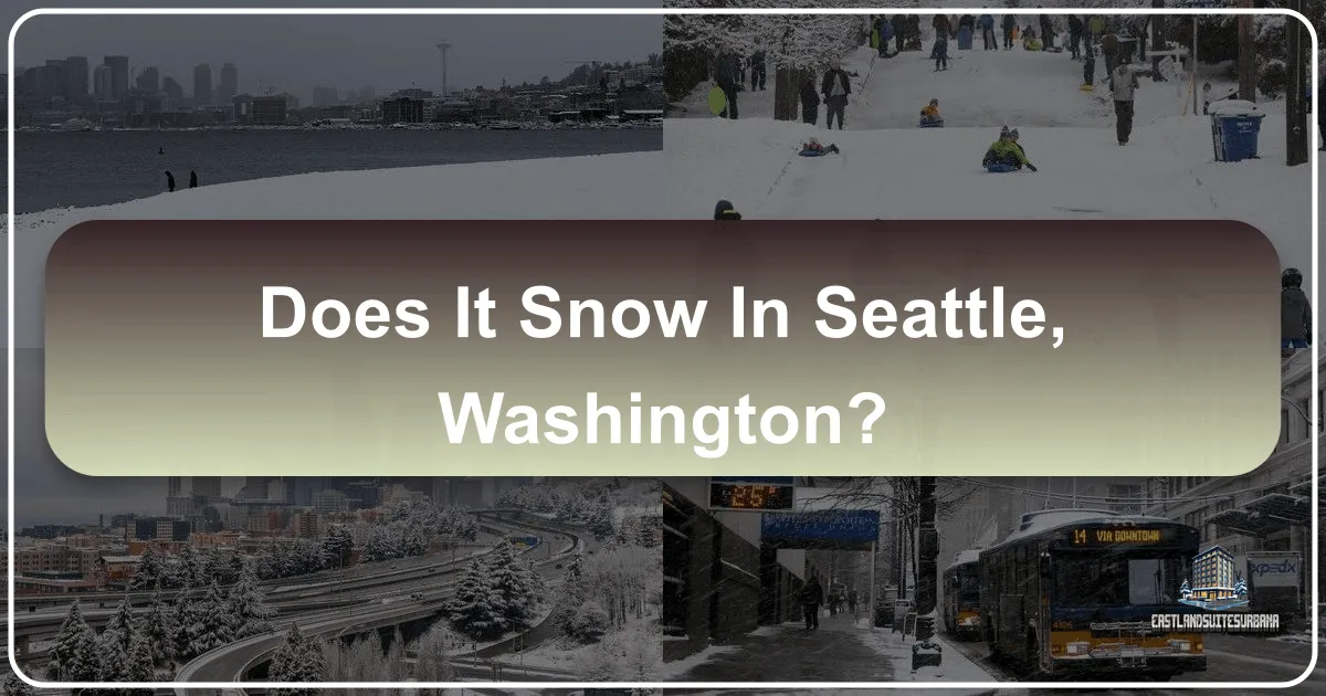 Does It Snow In Seattle, Washington?