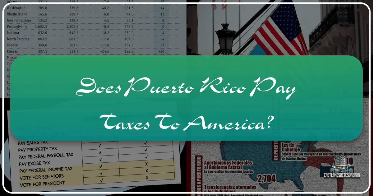 Does Puerto Rico Pay Taxes To America?