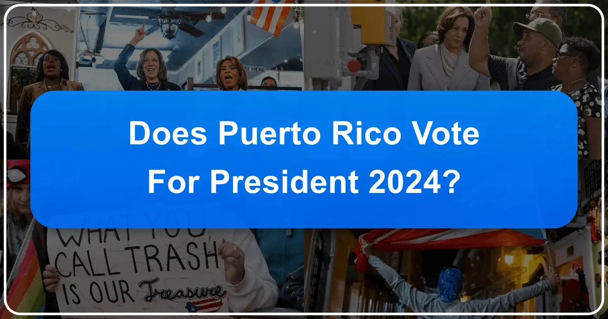Does Puerto Rico Vote for President 2024?