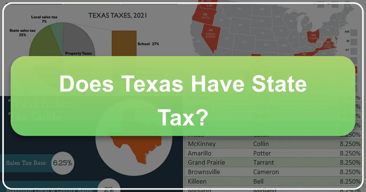 Does Texas Have State Tax? Understanding the Financial Landscape for Travelers and Residents