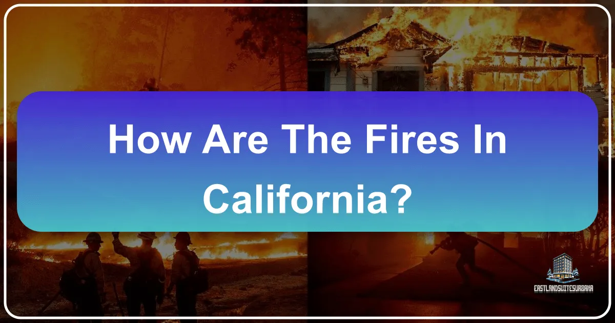 how are the fires in california