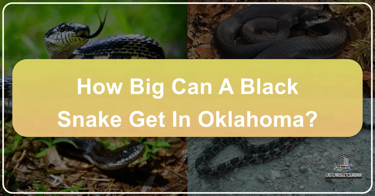 How Big Can a Black Snake Get in Oklahoma? Unveiling the State's Expansive Travel and Lifestyle Tapestry