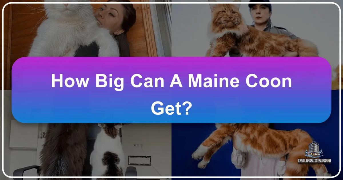 how big can a maine coon get