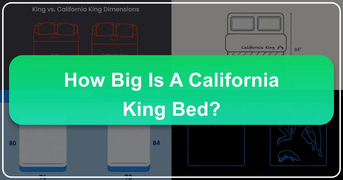 How Big is a California King Bed?