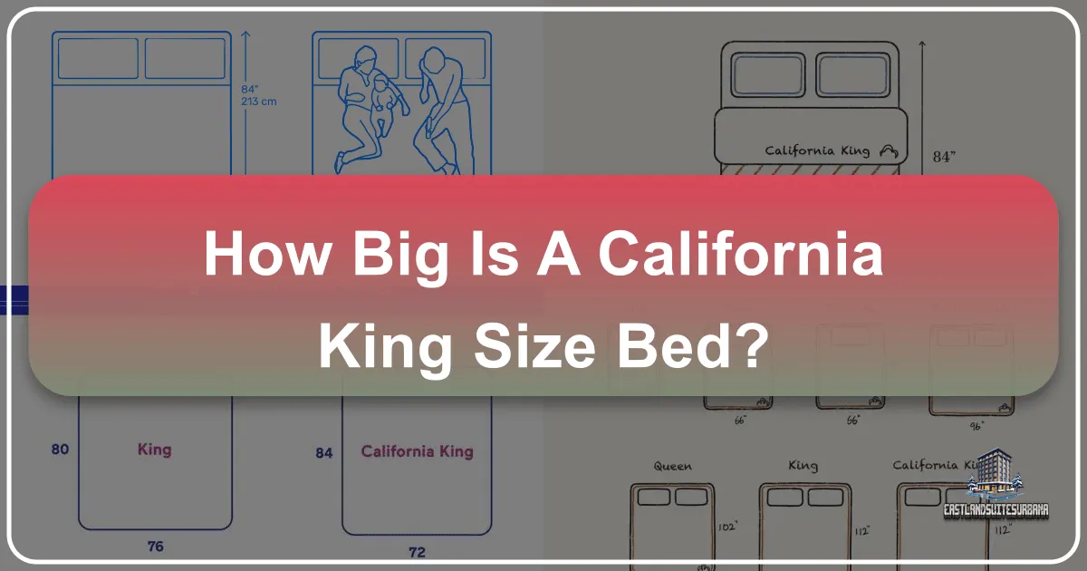 How Big Is A California King Size Bed?