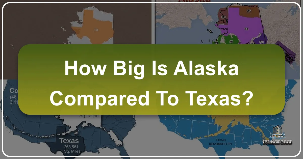 How Big Is Alaska Compared to Texas?