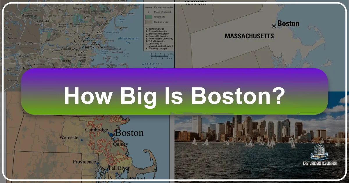 How Big Is Boston? Unpacking the Dimensions of a Historic Hub