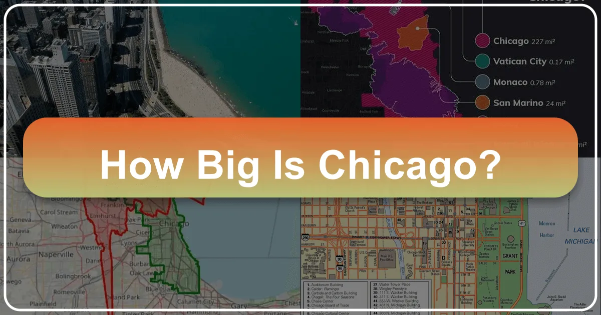 How Big is Chicago?