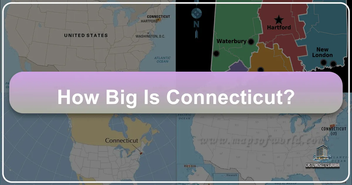 How Big Is Connecticut?