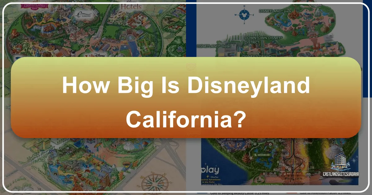 How Big Is Disneyland California?