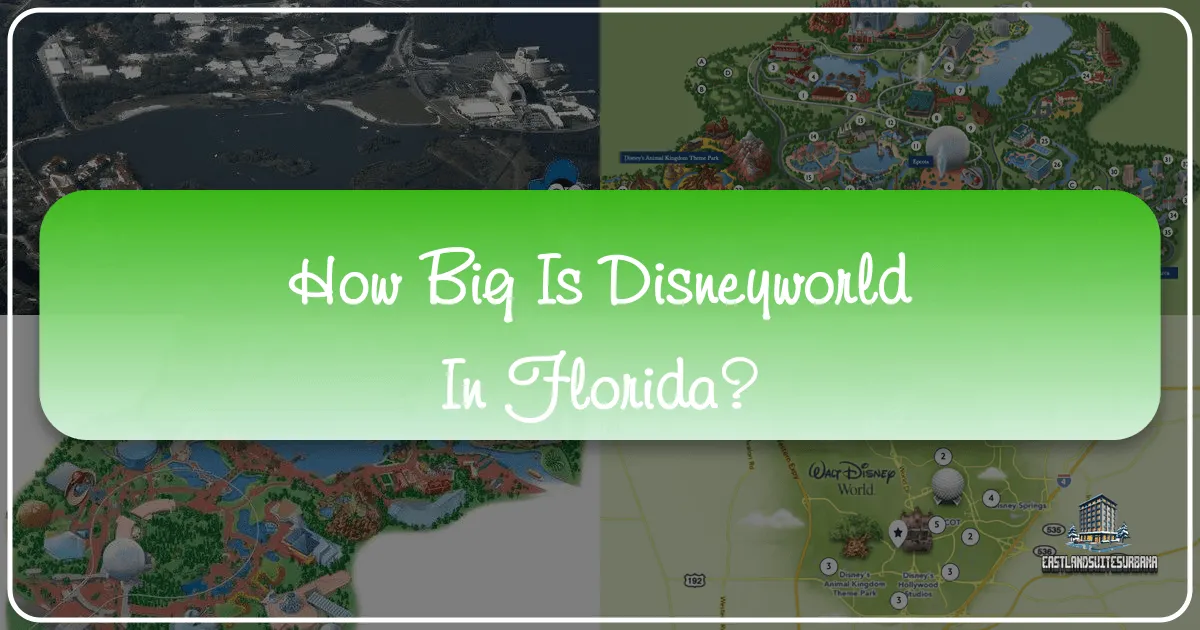 How Big Is Disneyworld In Florida?