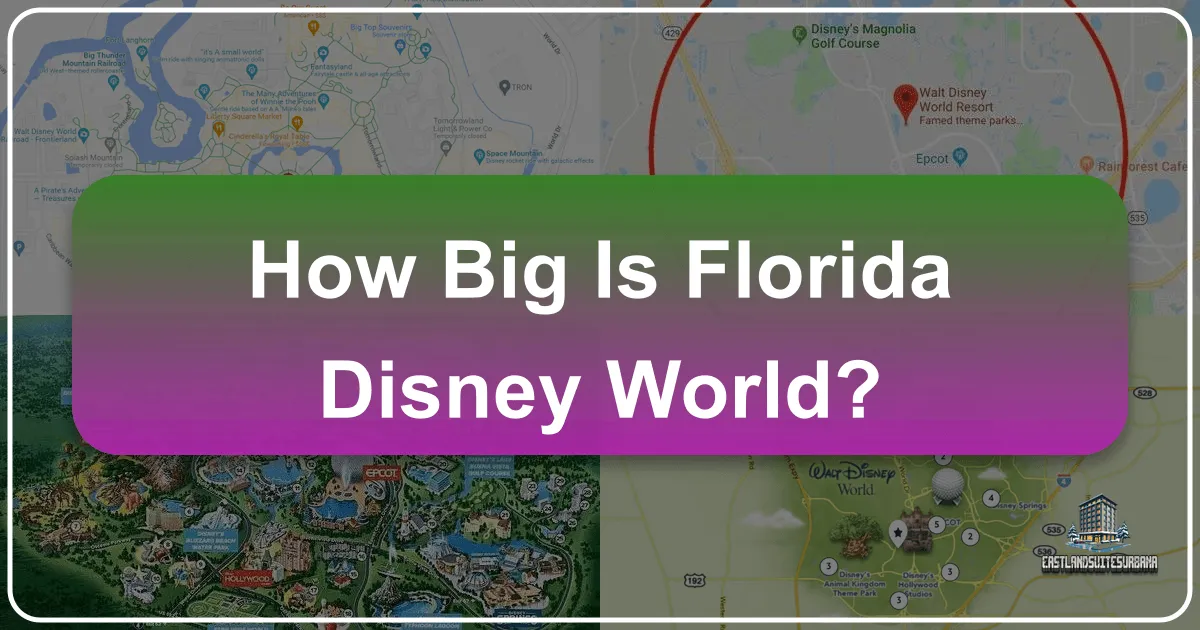 How Big is Florida's Walt Disney World? An Immense Travel Experience
