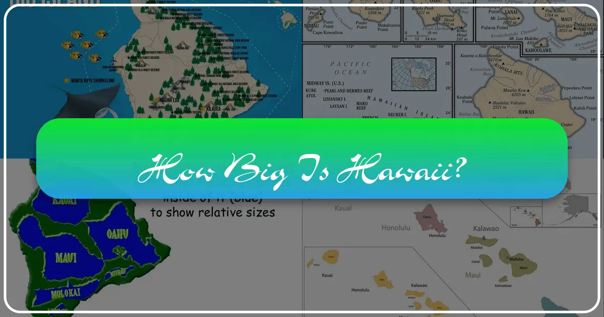 How Big is Hawaii