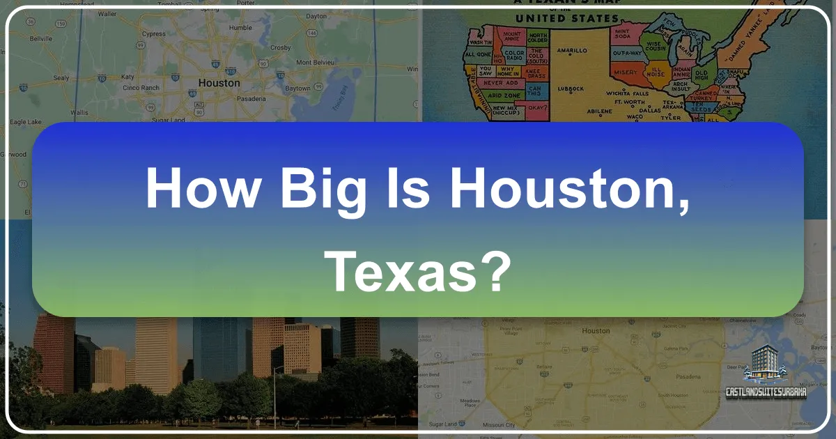 How Big Is Houston, Texas?