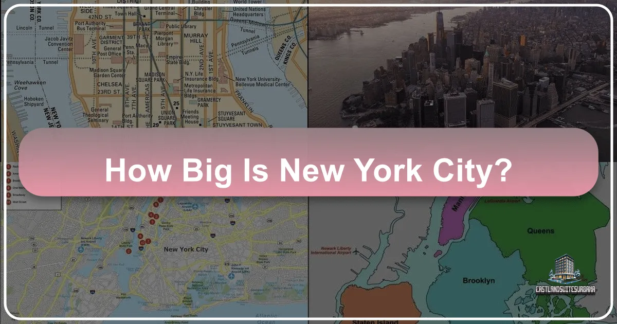 How Big Is New York City? Understanding the Scale of the Empire State