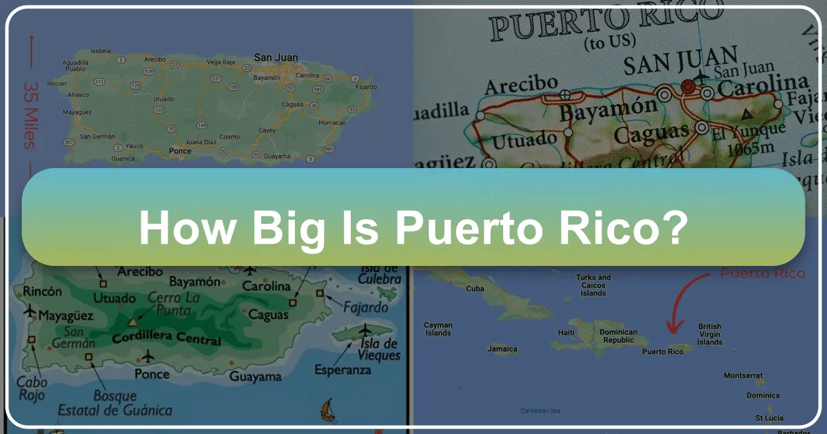 how big is puerto rico