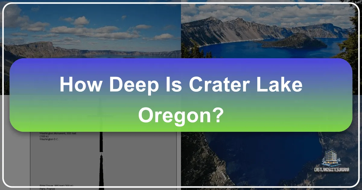 How Deep is Crater Lake, Oregon?